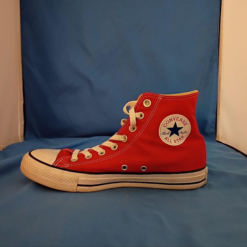 Converse Chuck Taylor 70 Hi Men's US 7 M Park Red Canvas Sneakers - Picture 1 of 6